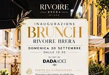 Brunch Brera Milano da Rivoire domenica 20 settembre 2026