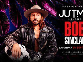 Bob Sinclar al JustMe Milano per la Fashion Week 2026