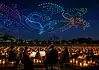 DroneArt Show: il cielo si illumina con i droni sulle note di Vivaldi