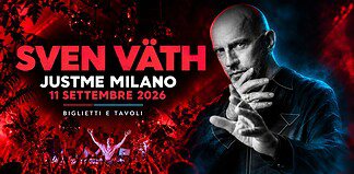 sven vath justme milano