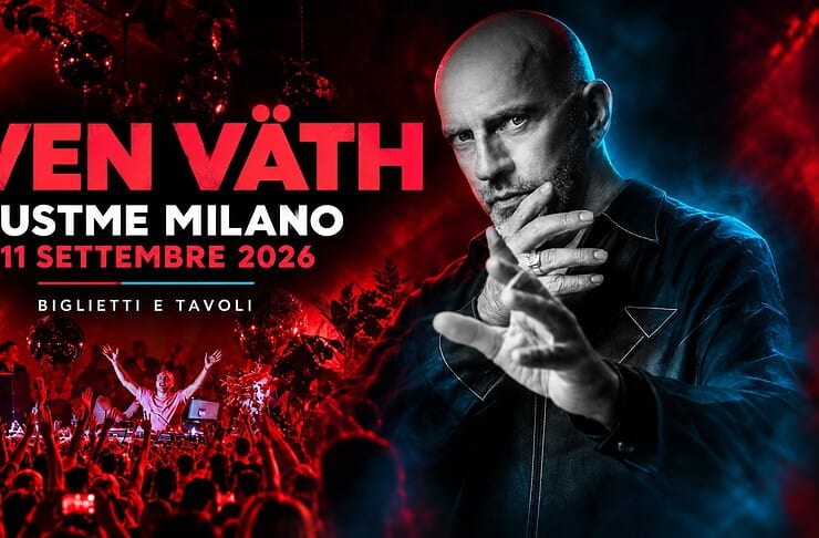 sven vath justme milano