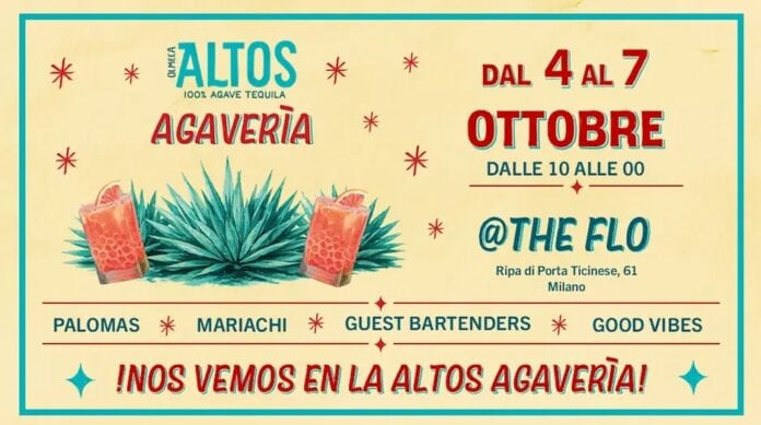 Altos Tequila | Agaverìa popup milano Altos Tequila | Agaverìa popup milano